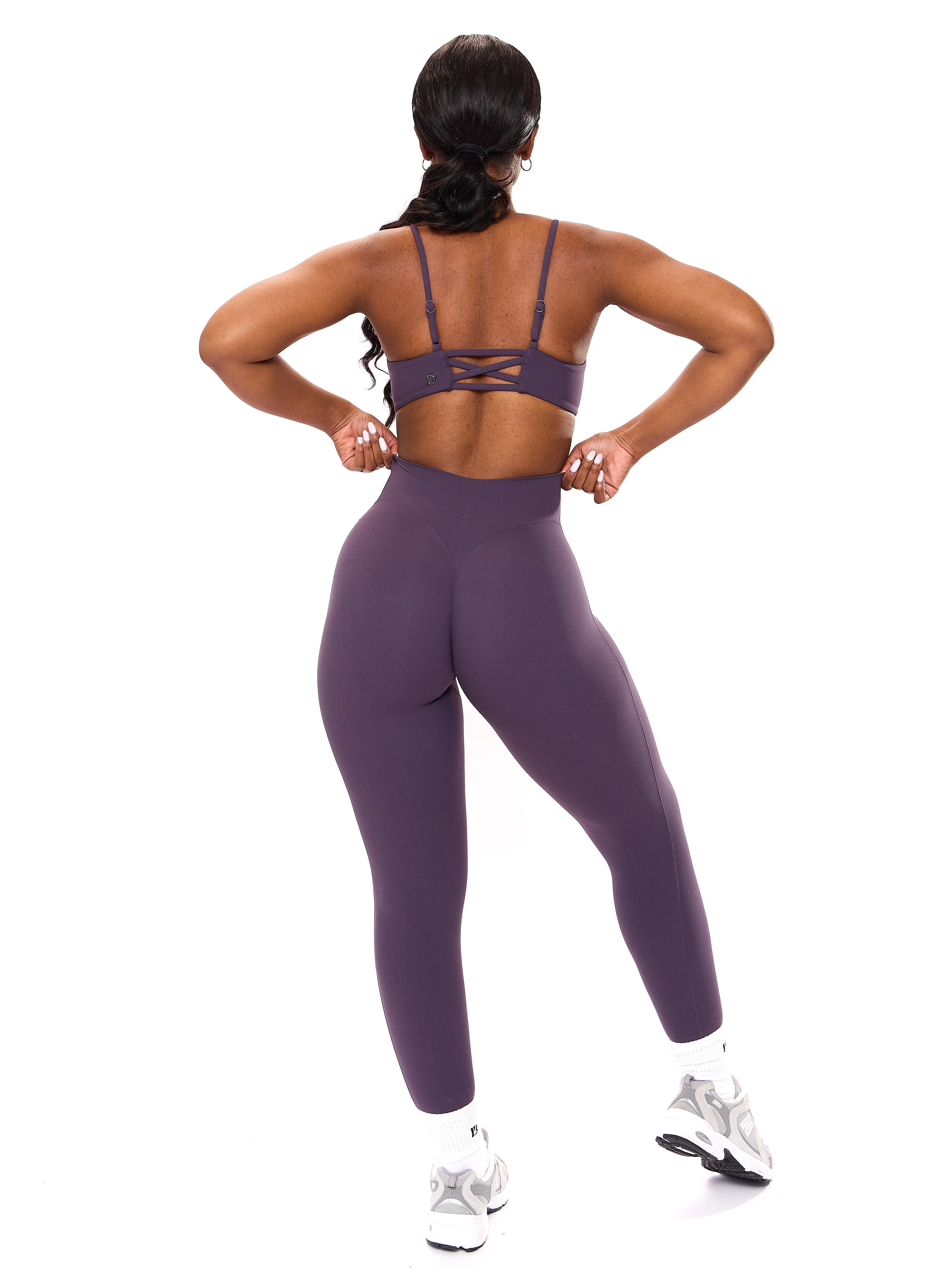 Aggressive Scrunch Legging - Purple Shadow sold by BuffBunny product image thumbnail 2