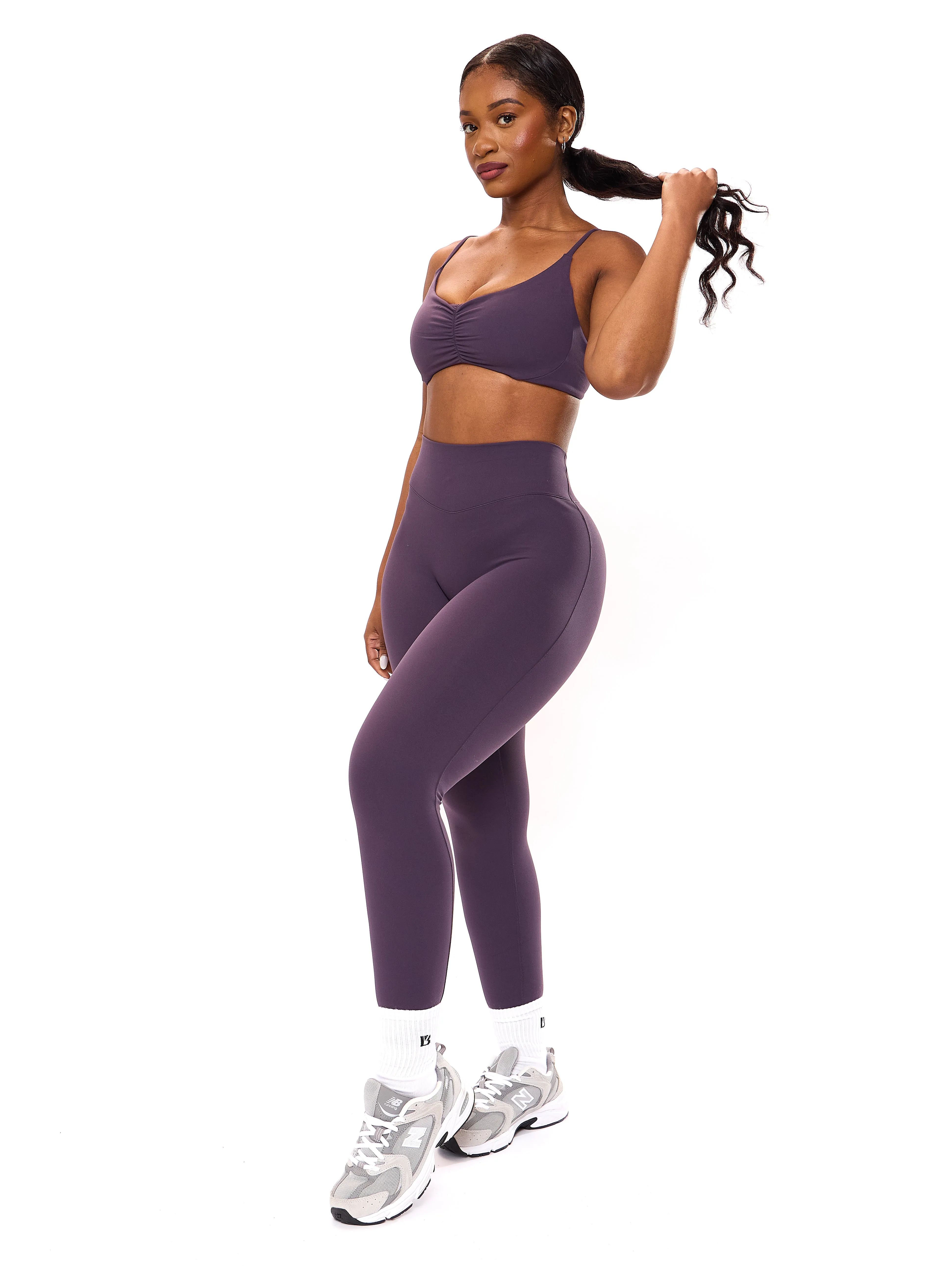 Aggressive Scrunch Legging - Purple Shadow sold by BuffBunny product image thumbnail 4