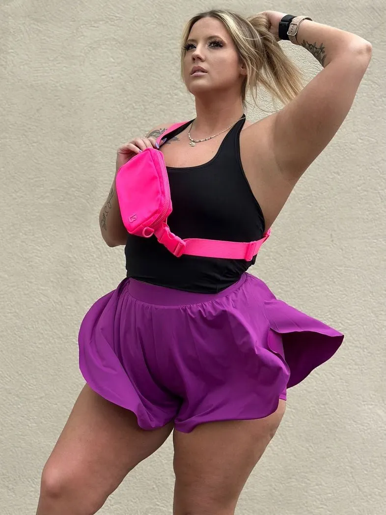 Sway Short - Grape Juice sold by BuffBunny