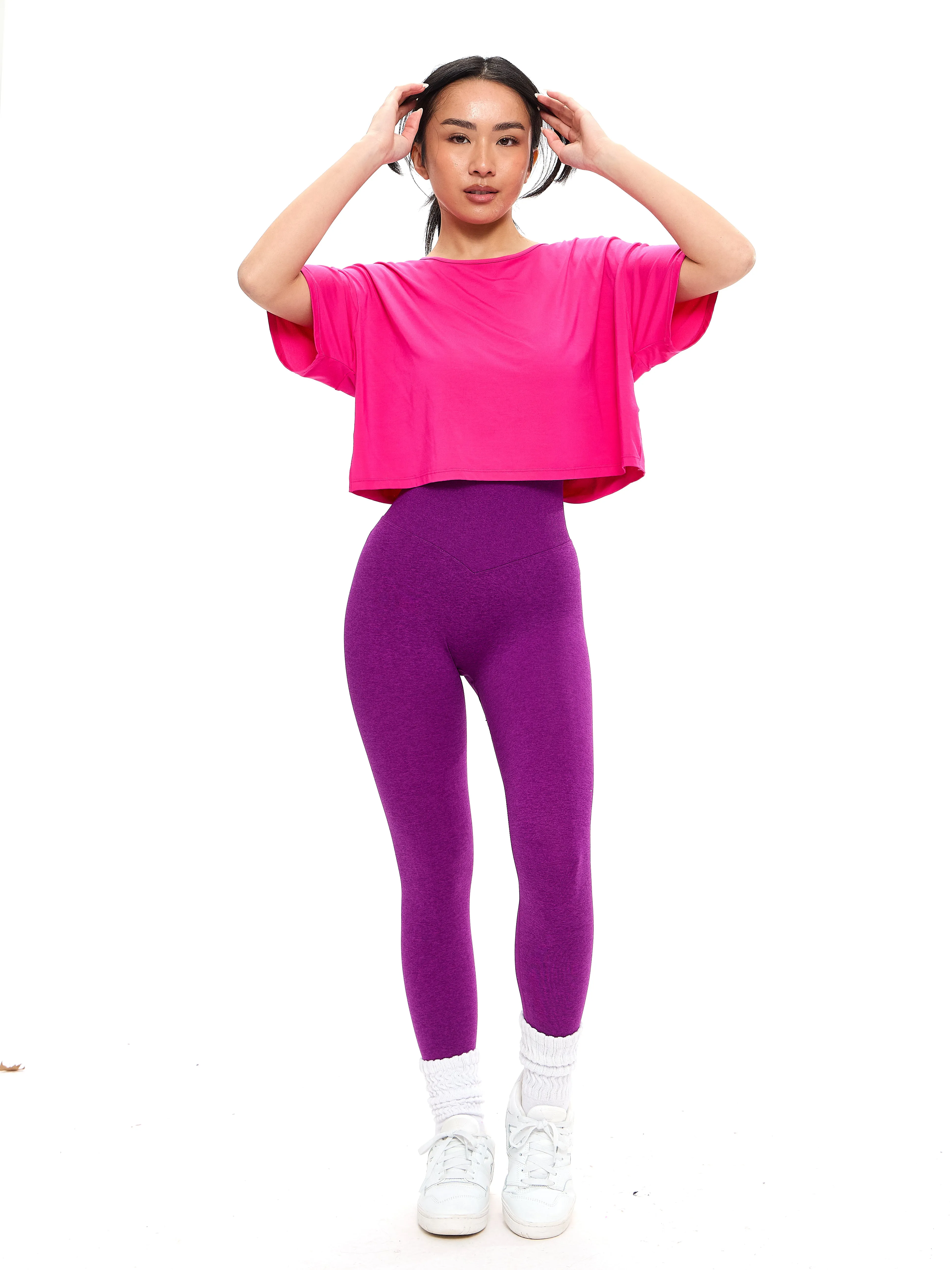 Rainforest Crop V2 - Pink Crush sold by BuffBunny product image thumbnail 3