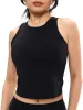 Aurora Tank - Onyx Black sold by BuffBunny