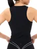 Aurora Tank - Onyx Black sold by BuffBunny