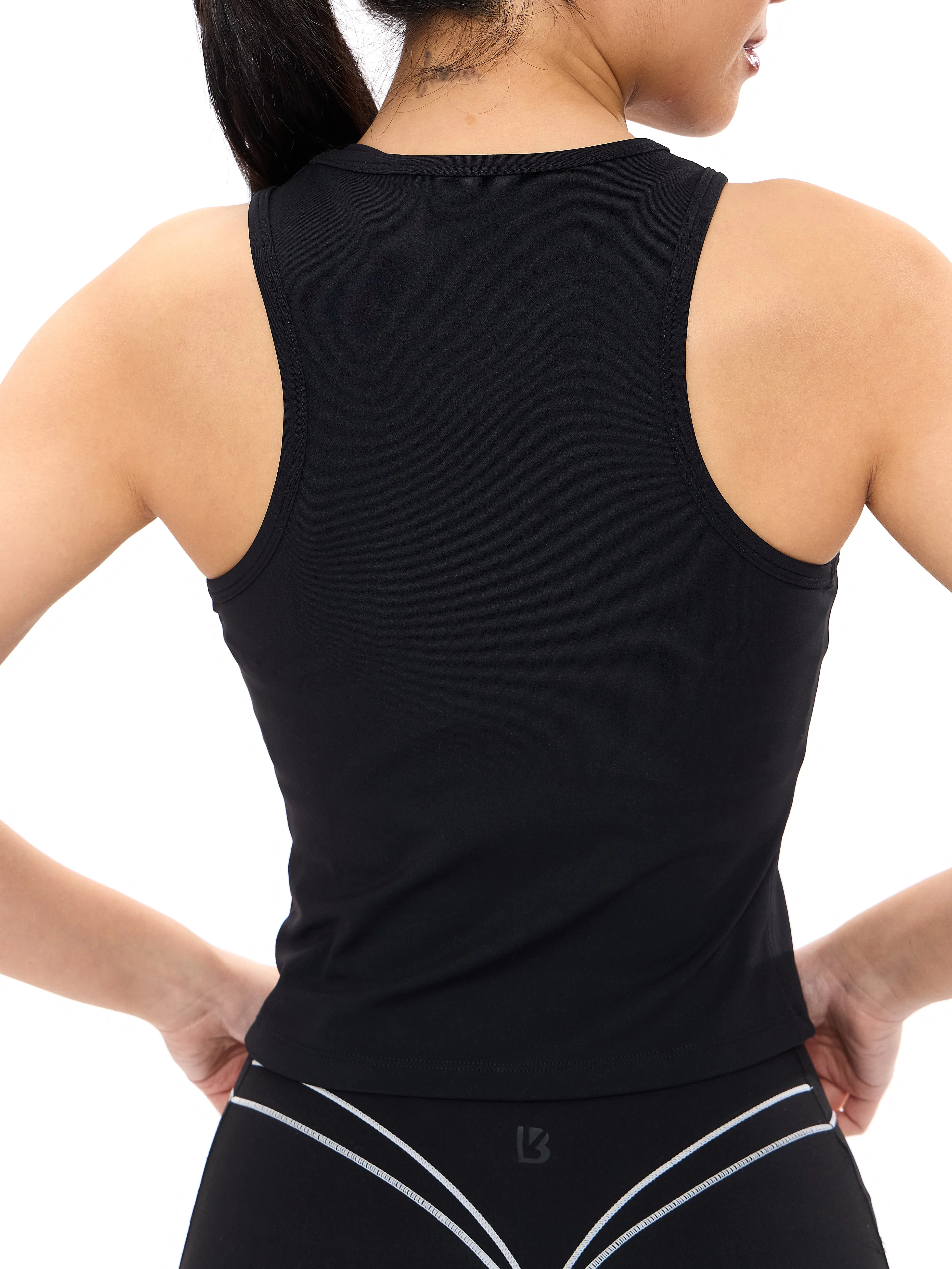 Aurora Tank - Onyx Black sold by BuffBunny product image thumbnail 5