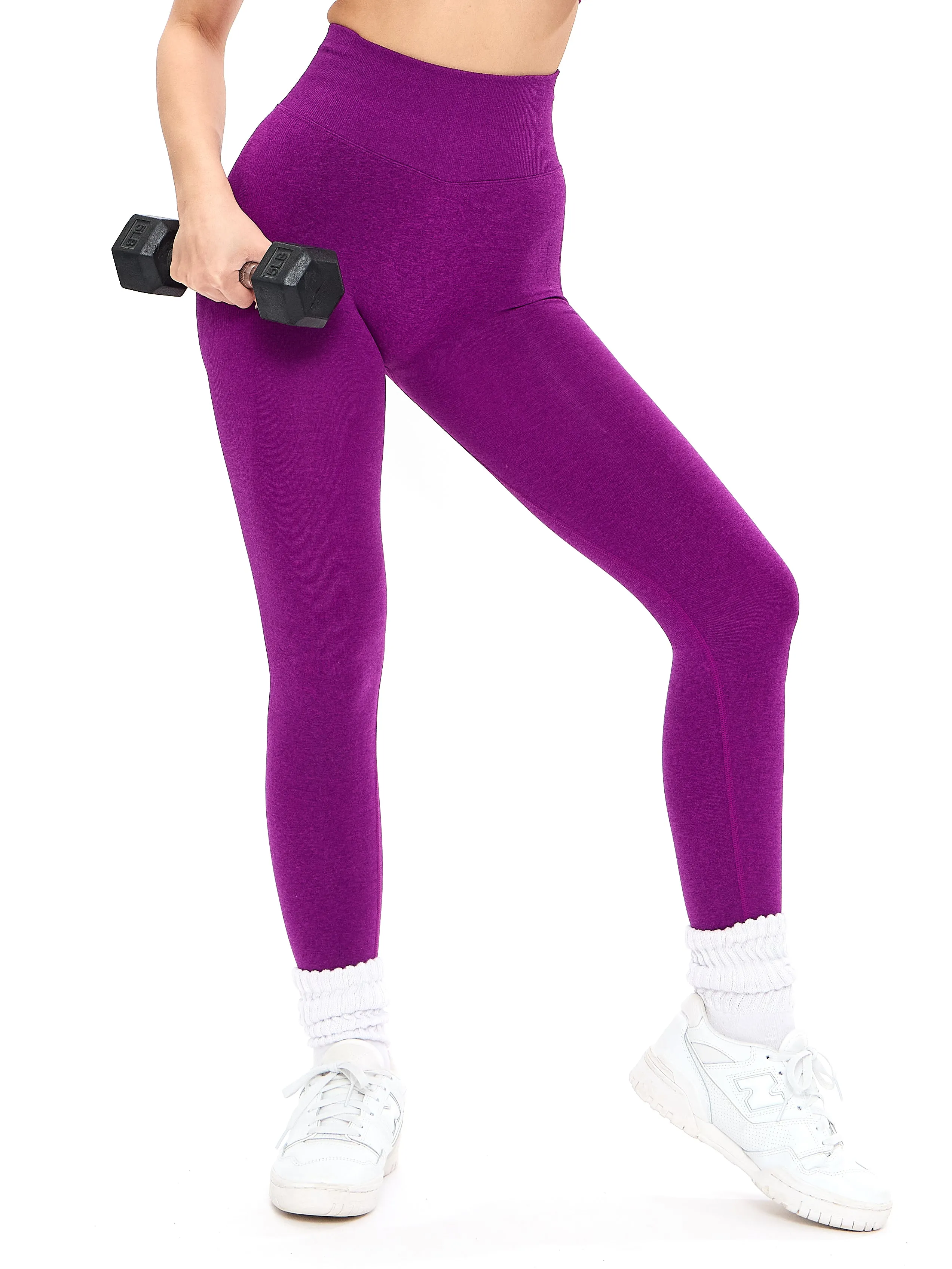 Miracle Seamless Legging - Grape Juice sold by BuffBunny product image thumbnail 5