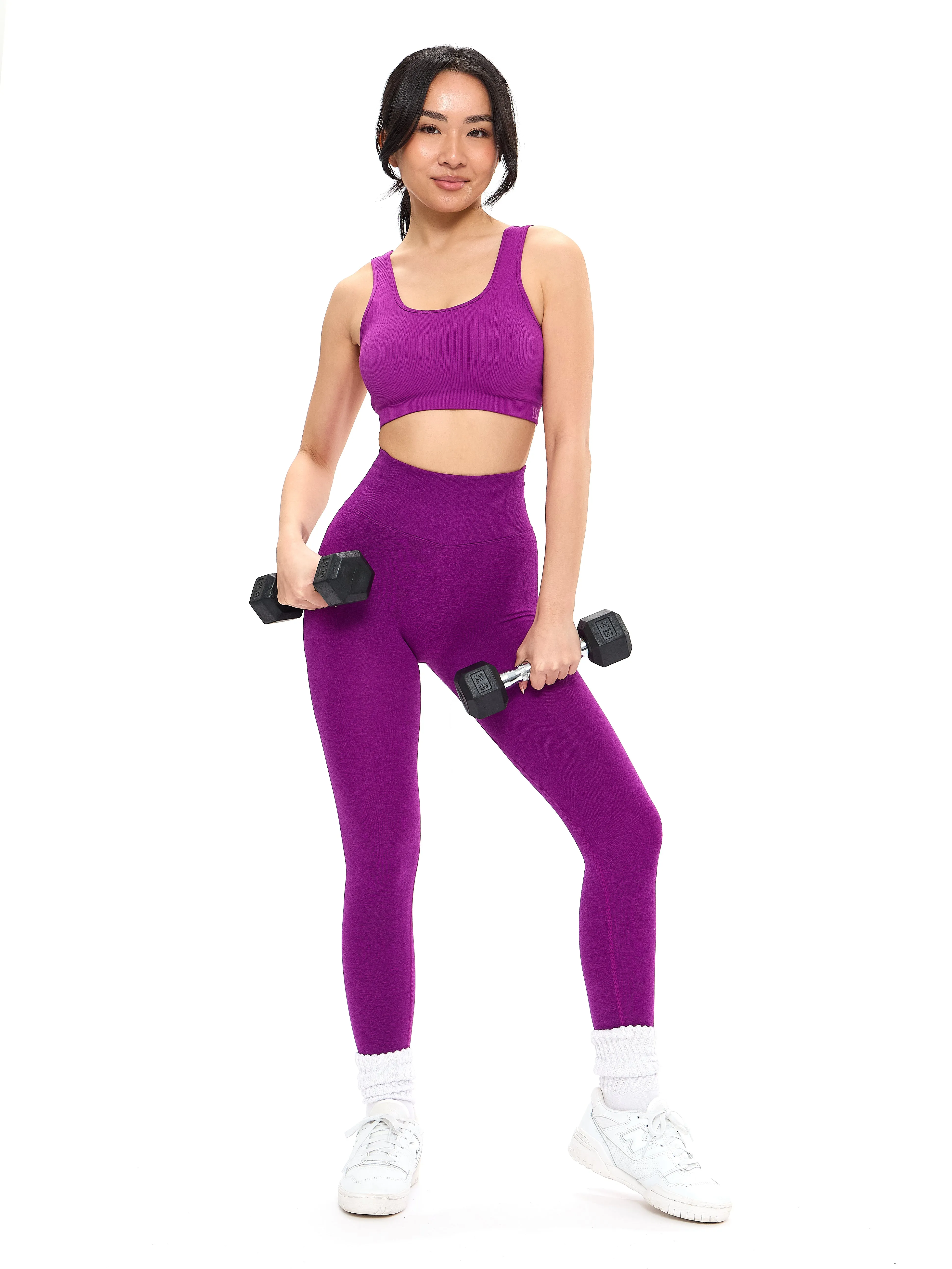 Miracle Seamless Legging - Grape Juice sold by BuffBunny product image thumbnail 2