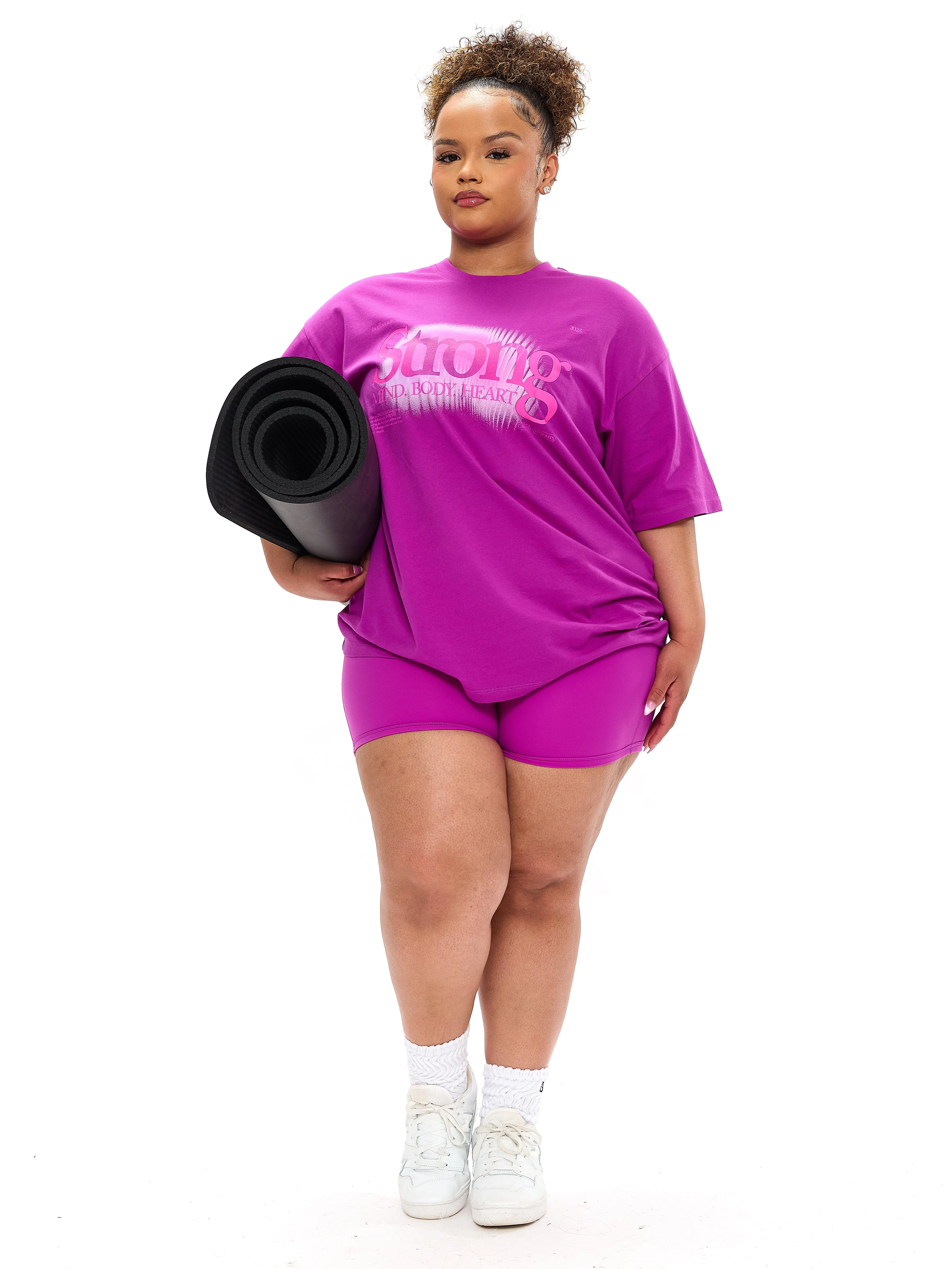 Radiant Short Sleeve Tee - Grape Juice sold by BuffBunny product image thumbnail 3