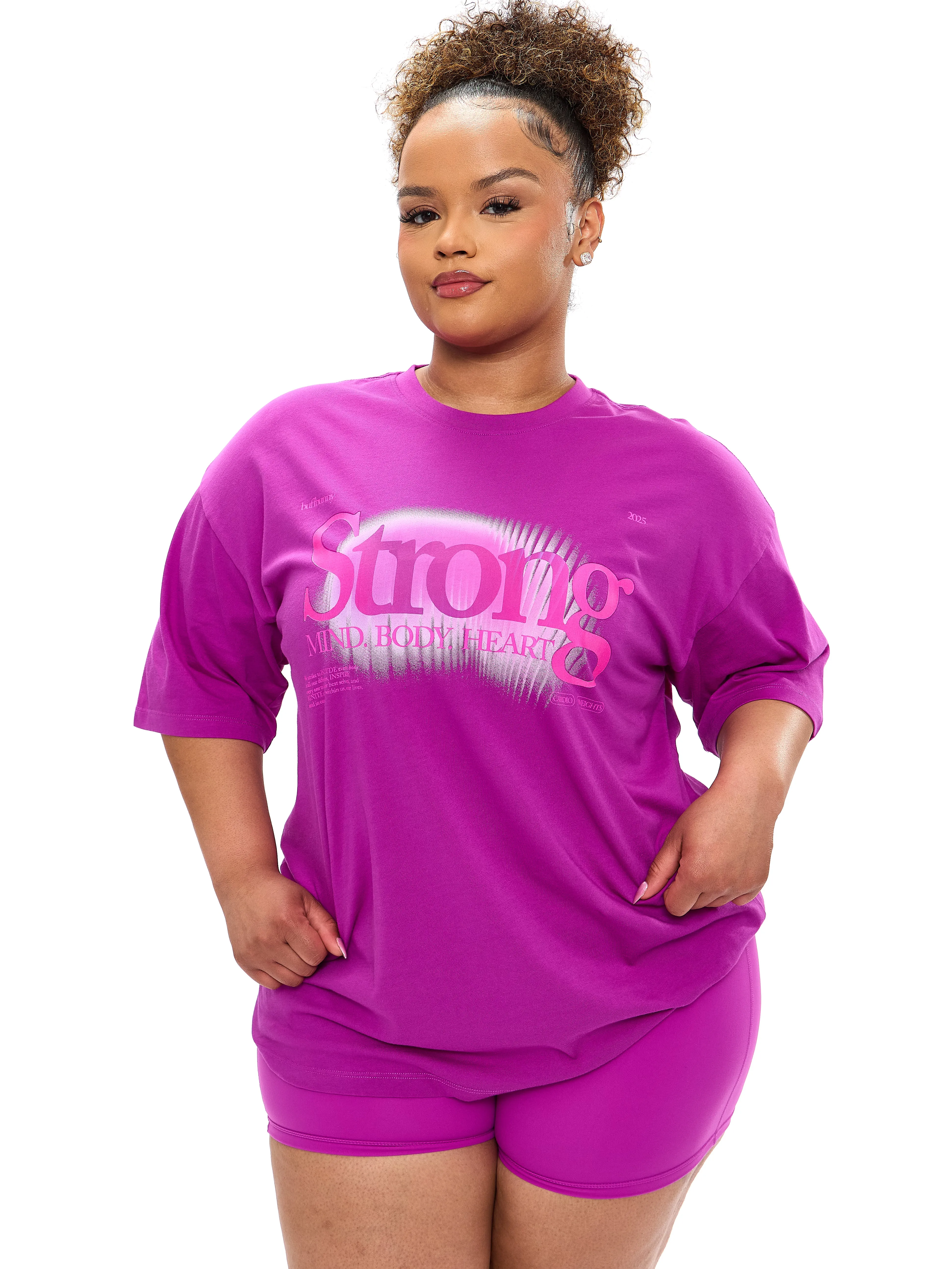 Radiant Short Sleeve Tee - Grape Juice sold by BuffBunny