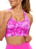 Rosa Sports Bra - Pop Rocks Fashun Print sold by BuffBunny