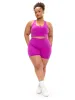 Rosa Sports Bra - Grape Juice sold by BuffBunny