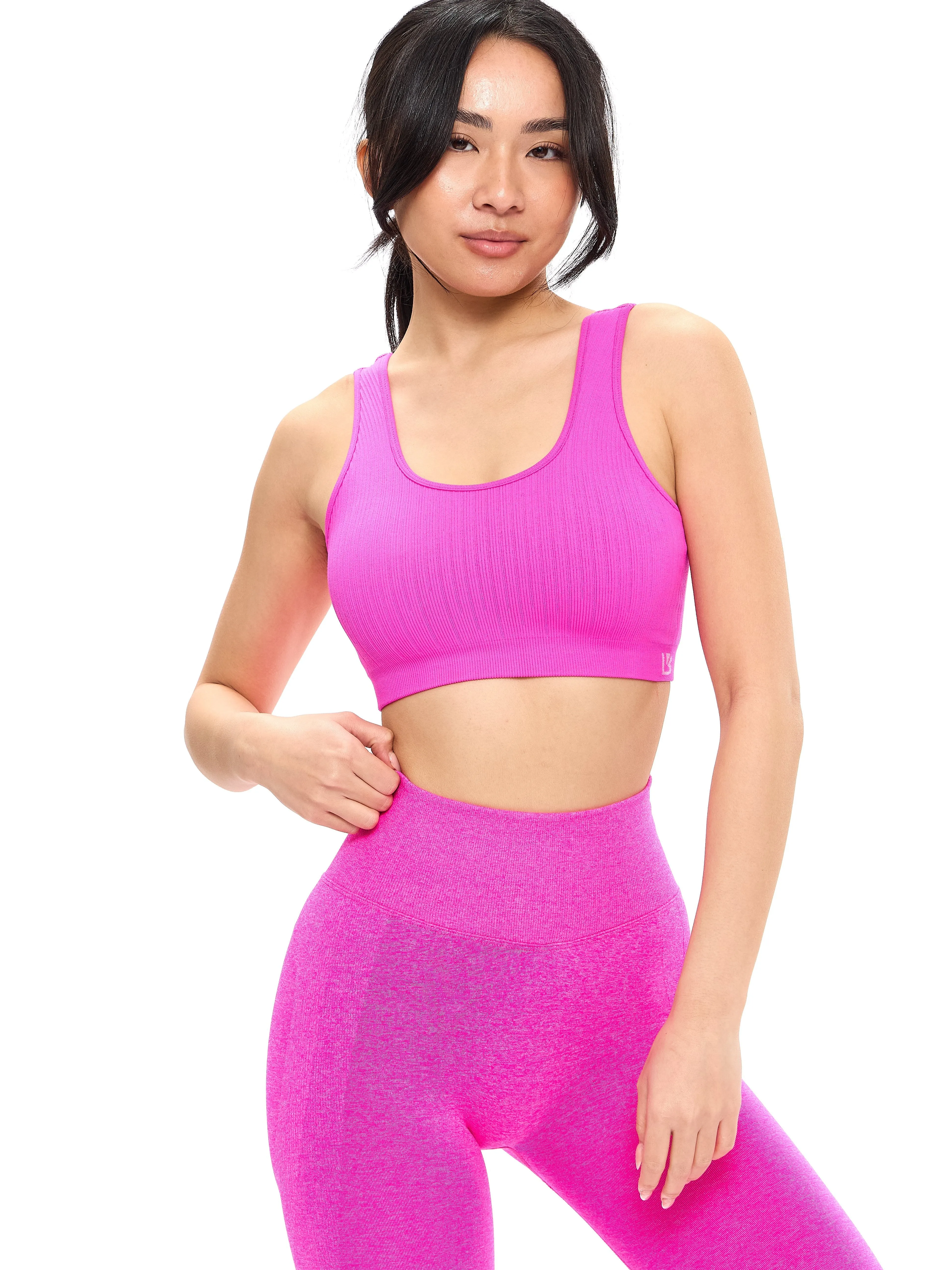 Scoop Seamless Sports Bra - Hard Candy sold by BuffBunny product image thumbnail 2
