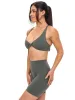 Glow Sports Bra - Shadow Sage sold by BuffBunny
