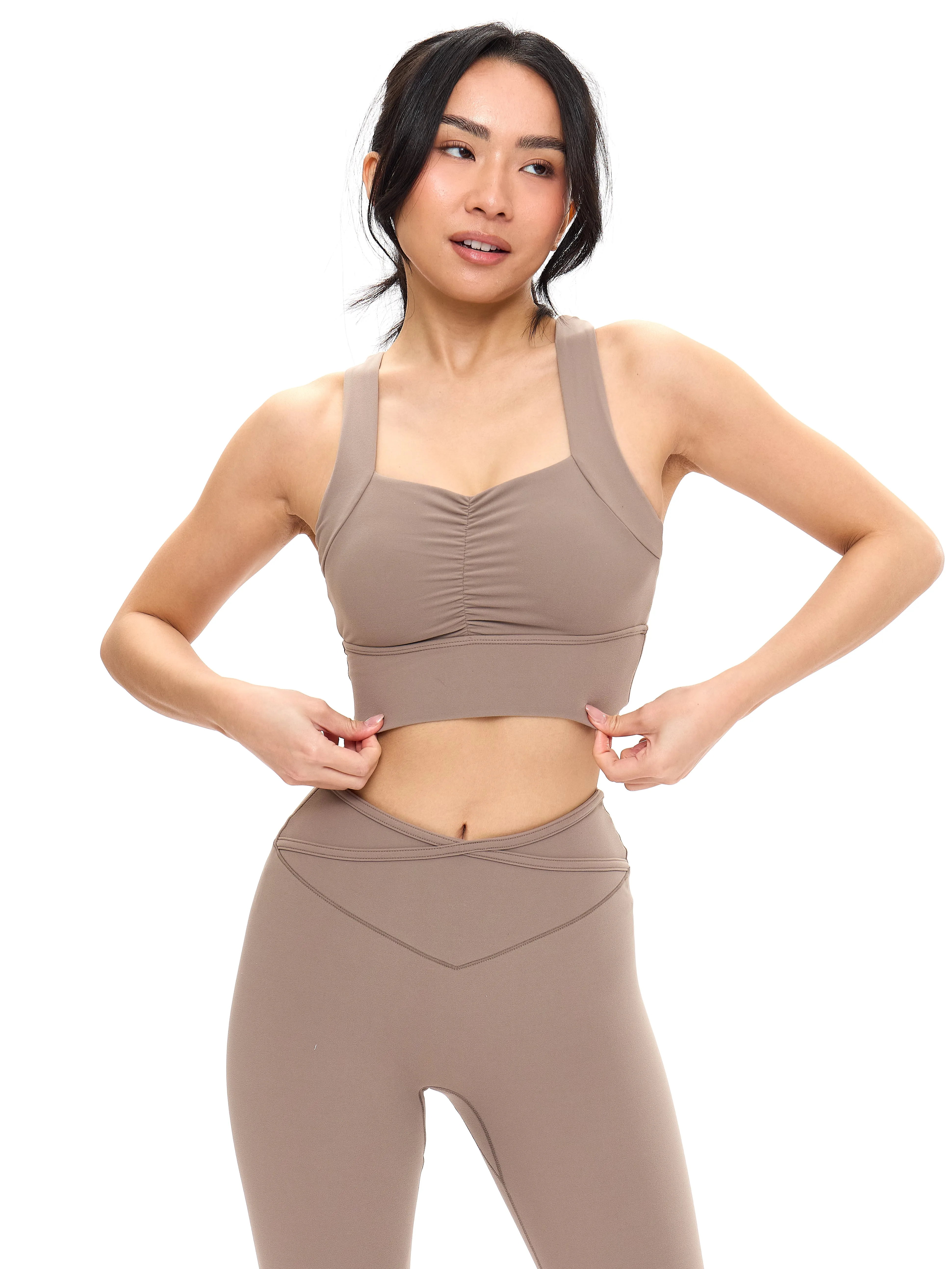 Bloom Sports Bra - Chai Latte sold by BuffBunny product image thumbnail 5
