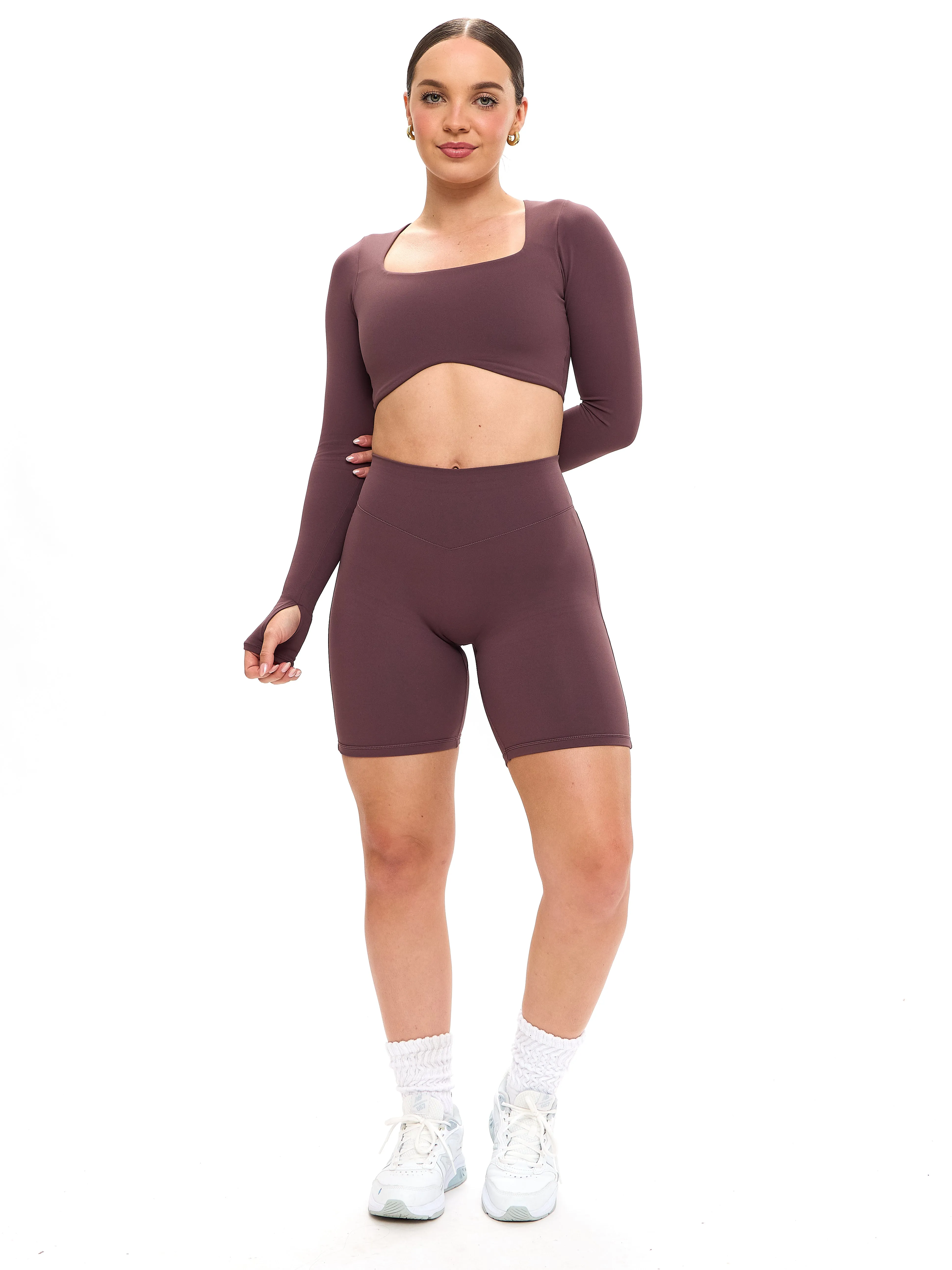 Aggressive Scrunch Short 7" - Smoked Cherry sold by BuffBunny product image thumbnail 2