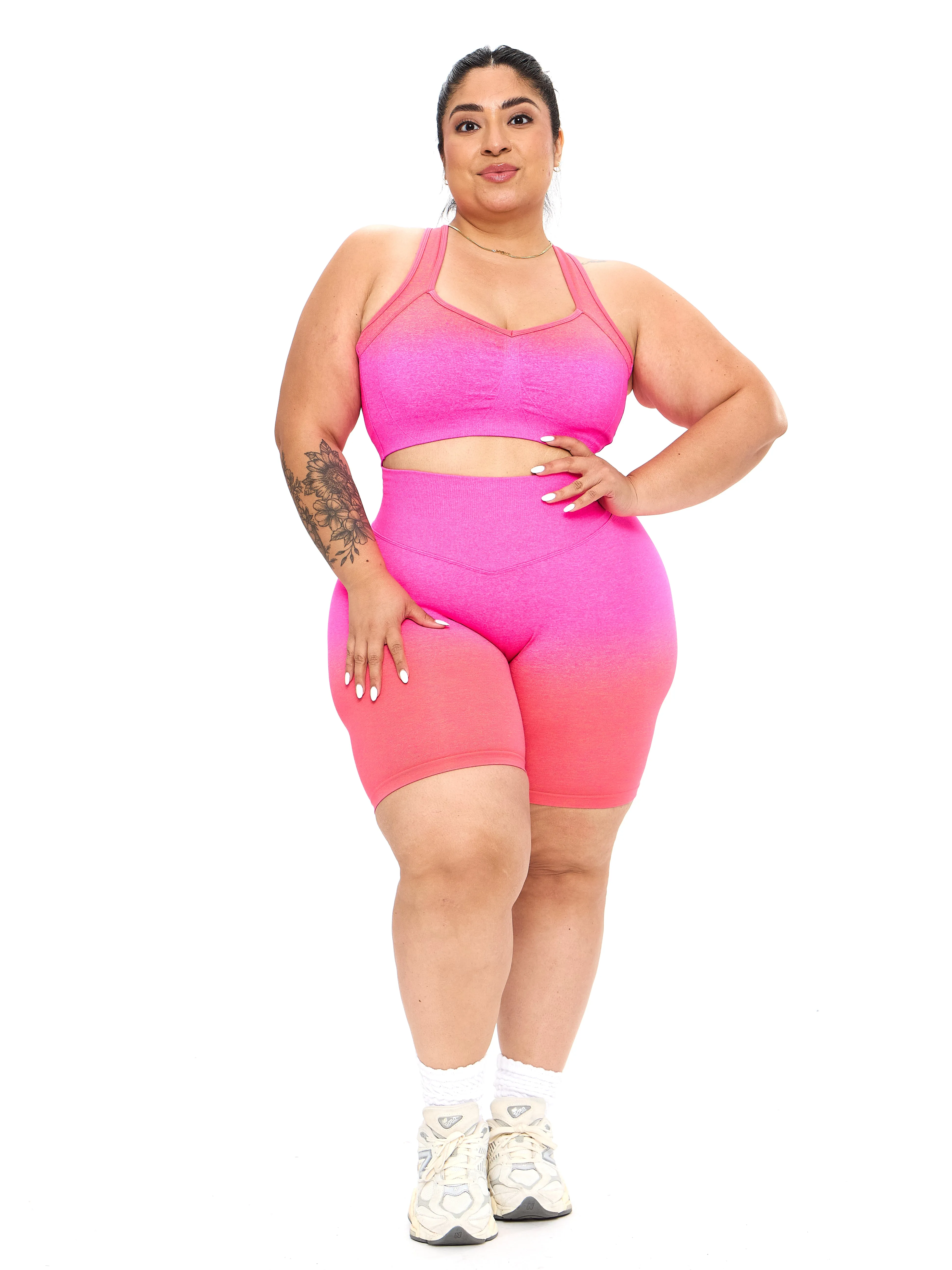Vida Seamless Sports Bra - Sunrise Ombre sold by BuffBunny product image thumbnail 4