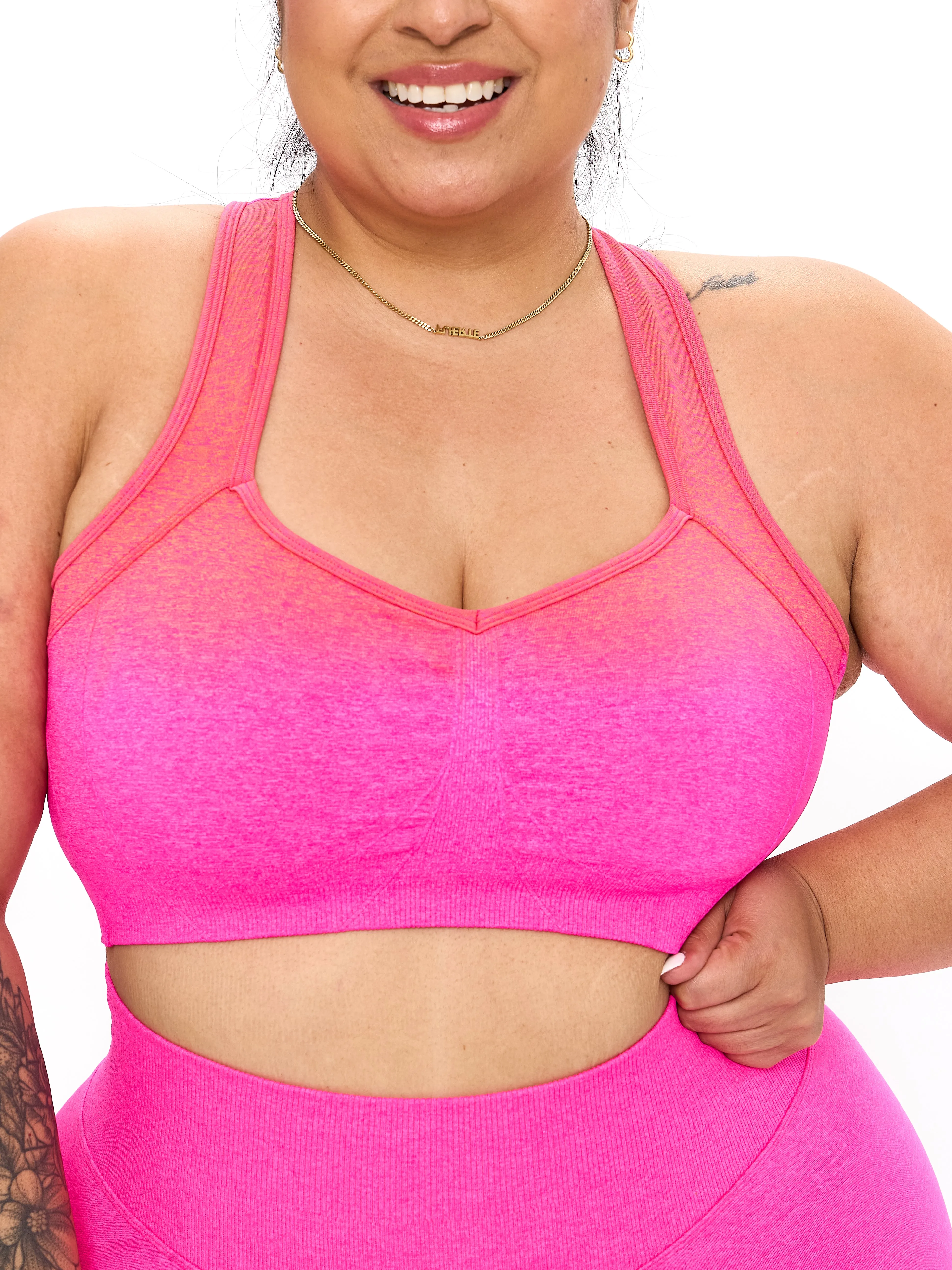 Vida Seamless Sports Bra - Sunrise Ombre sold by BuffBunny