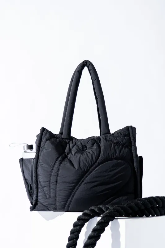 Pillow Tote - Onyx Black sold by BuffBunny