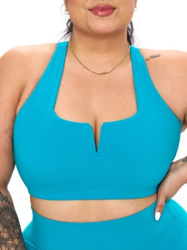 Nubre Notch Sports Bra - Mar sold by BuffBunny