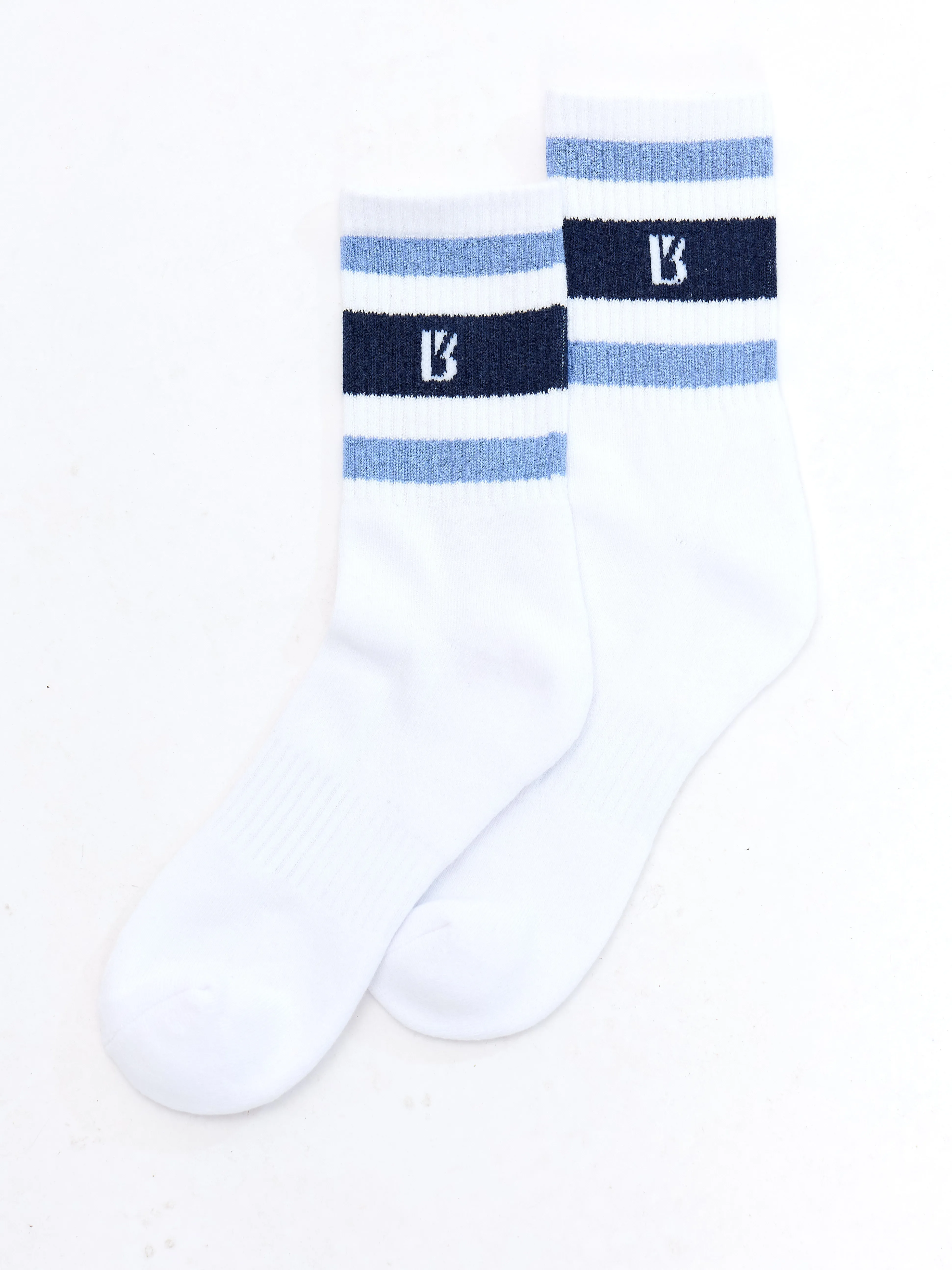 3 Pack Half Crew Stripe Sock - Story Stripe sold by BuffBunny product image thumbnail 3