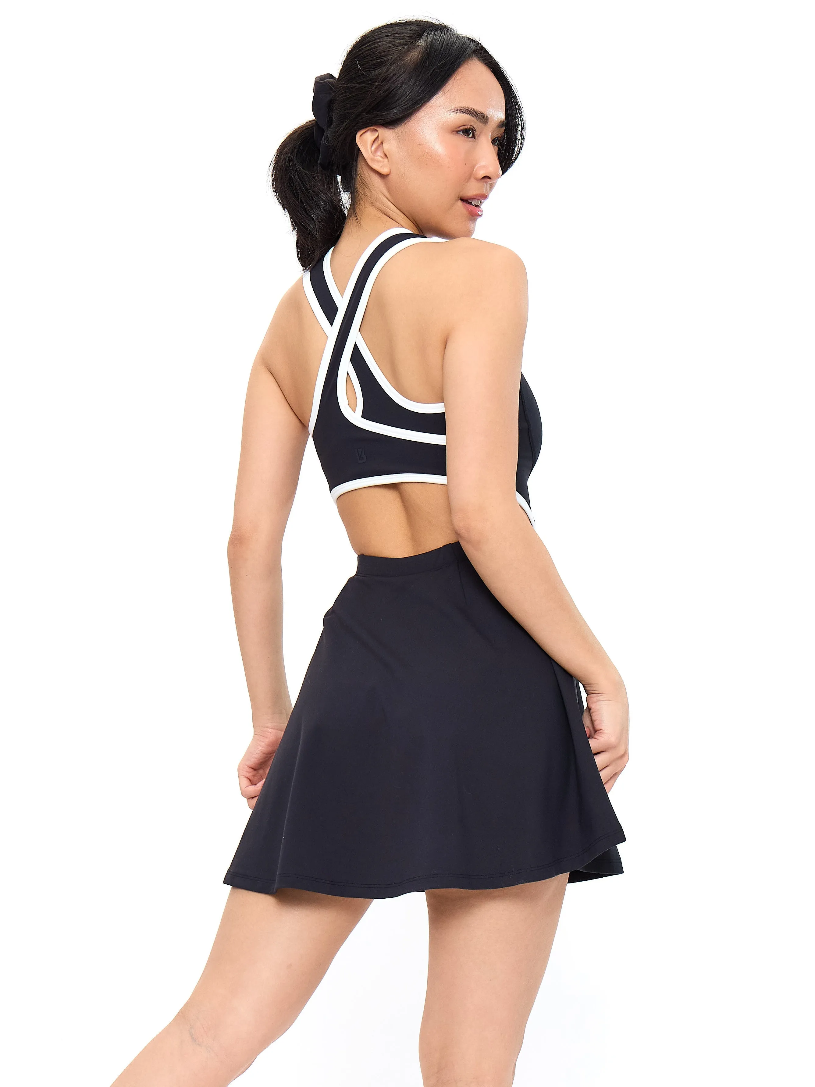Sporty Story Dress - Onyx Black sold by BuffBunny