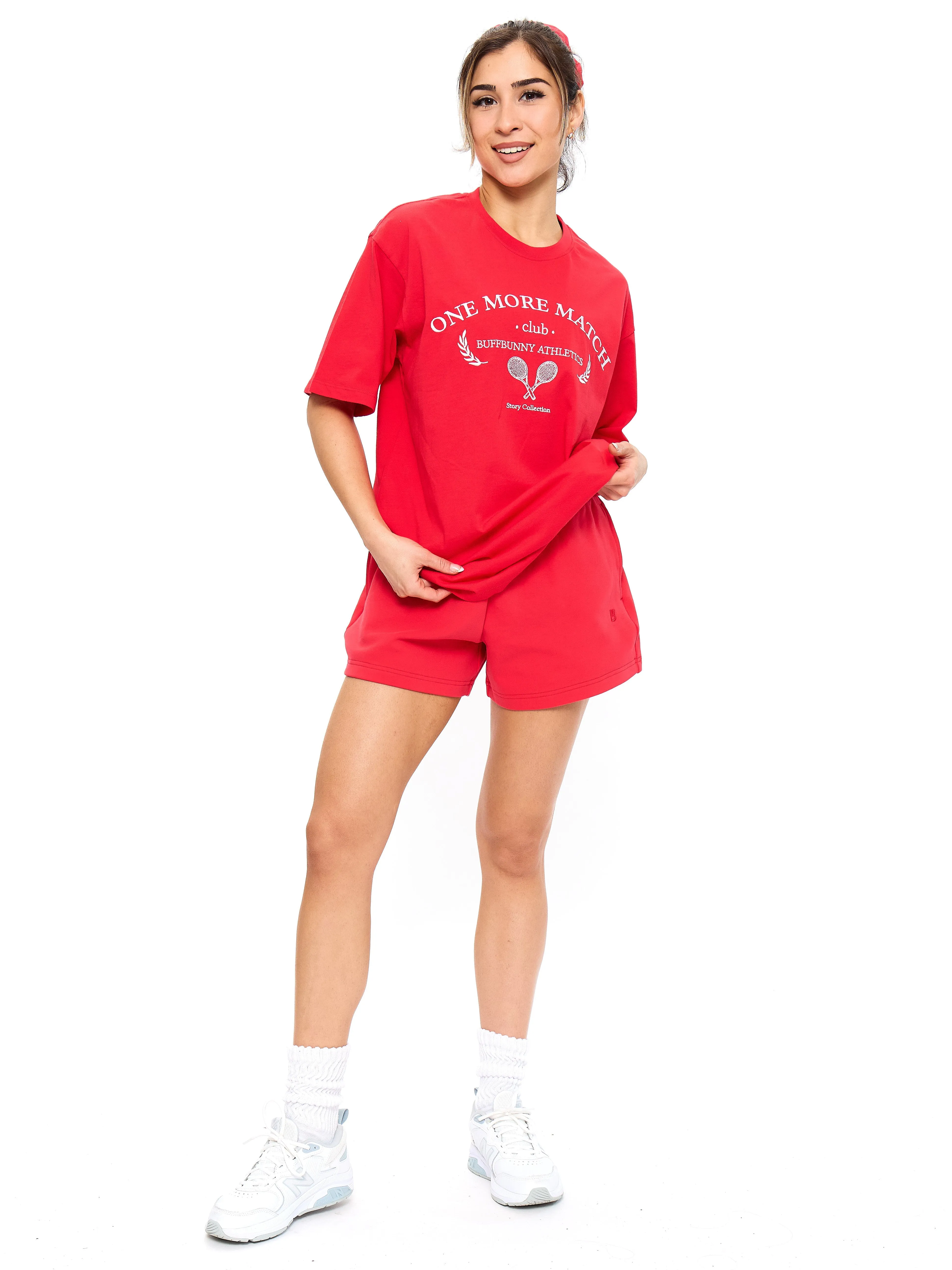 Match Short Sleeve Tee - Salsa Red sold by BuffBunny product image thumbnail 3