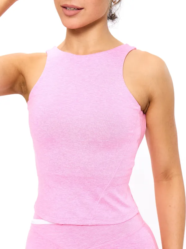 Dream Heather Tank - Pink Sugar sold by BuffBunny