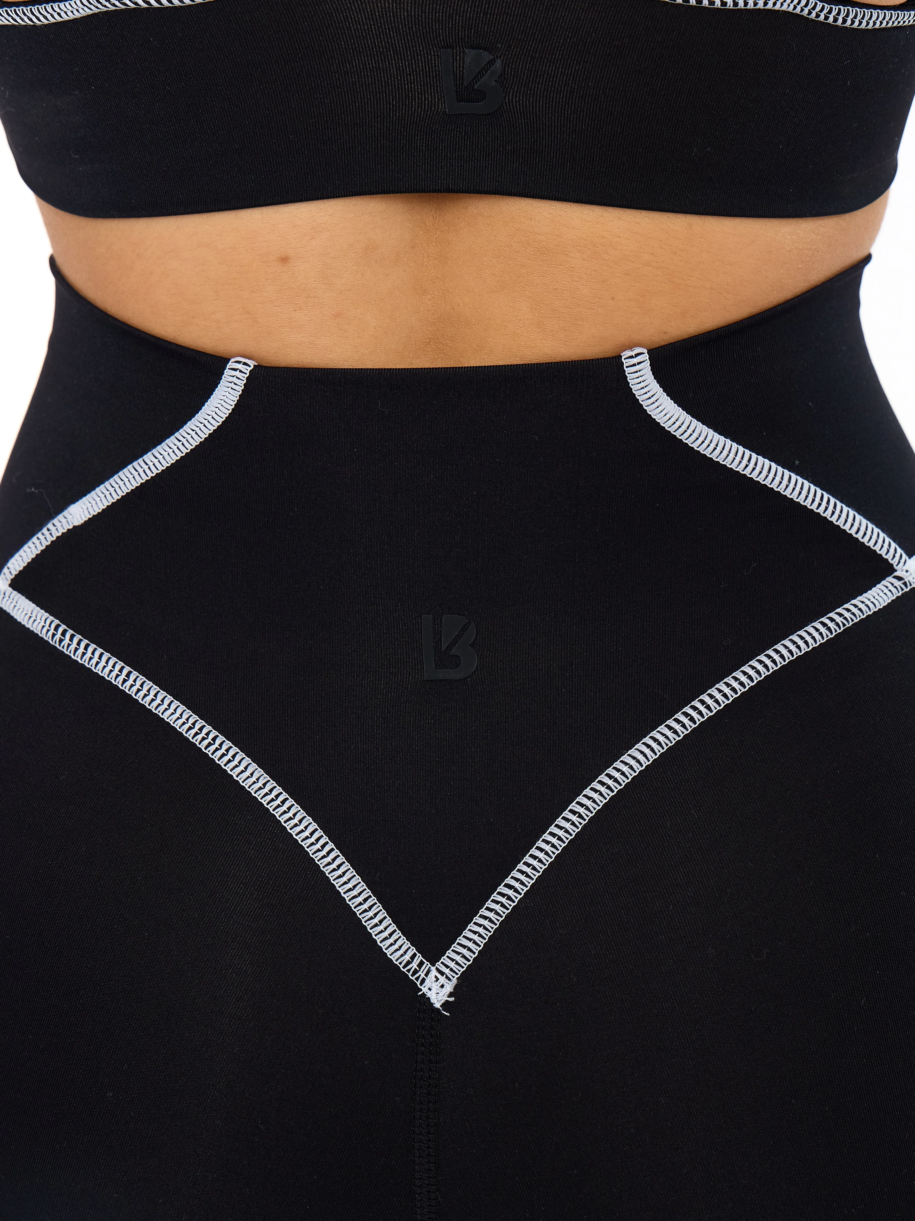 Airbrush Hourglass Legging - Onyx Black sold by BuffBunny product image thumbnail 5