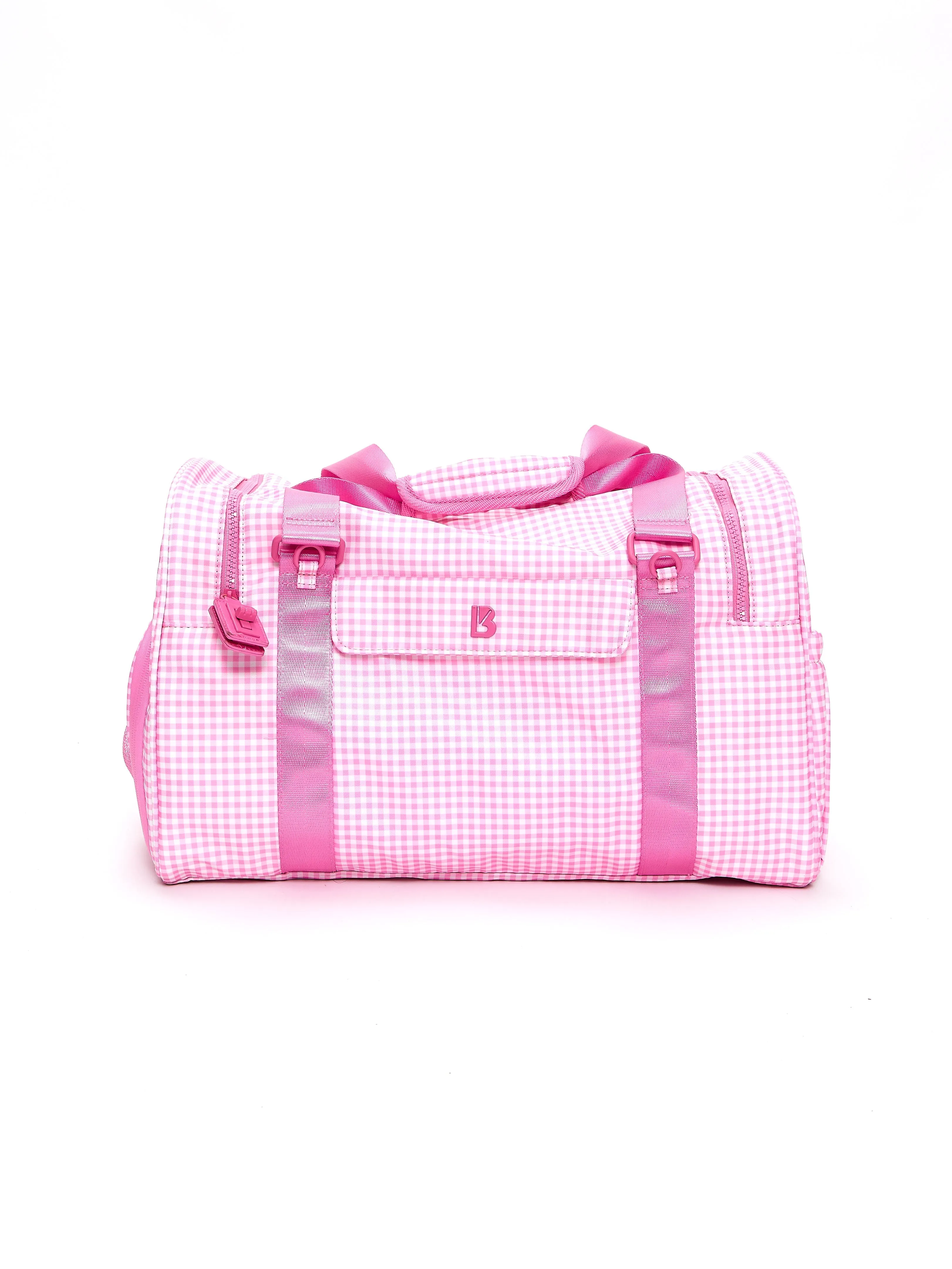 Ultimate Pocket Duffel - Pink Gingham sold by BuffBunny product image thumbnail 3
