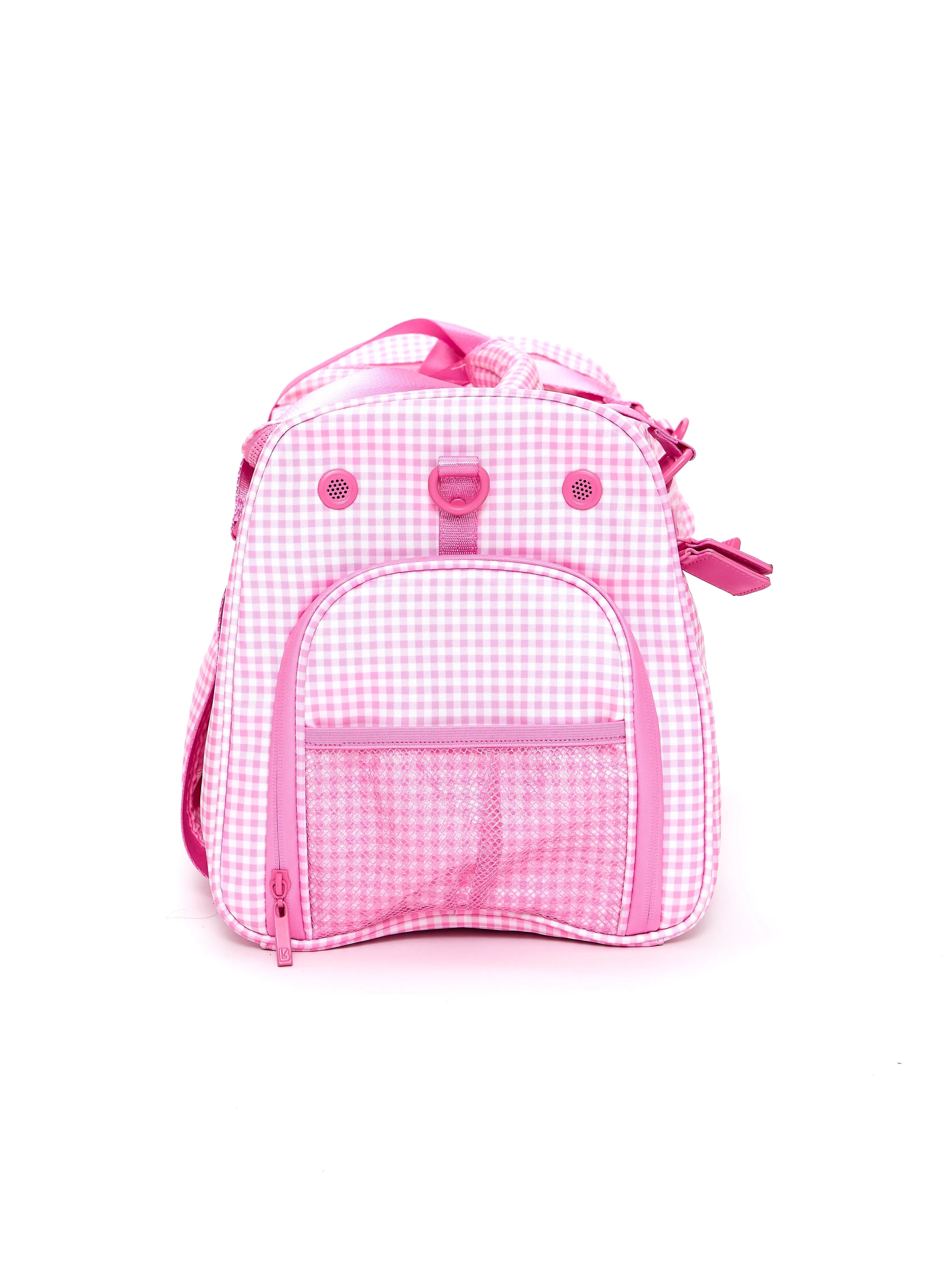 Ultimate Pocket Duffel - Pink Gingham sold by BuffBunny product image thumbnail 4