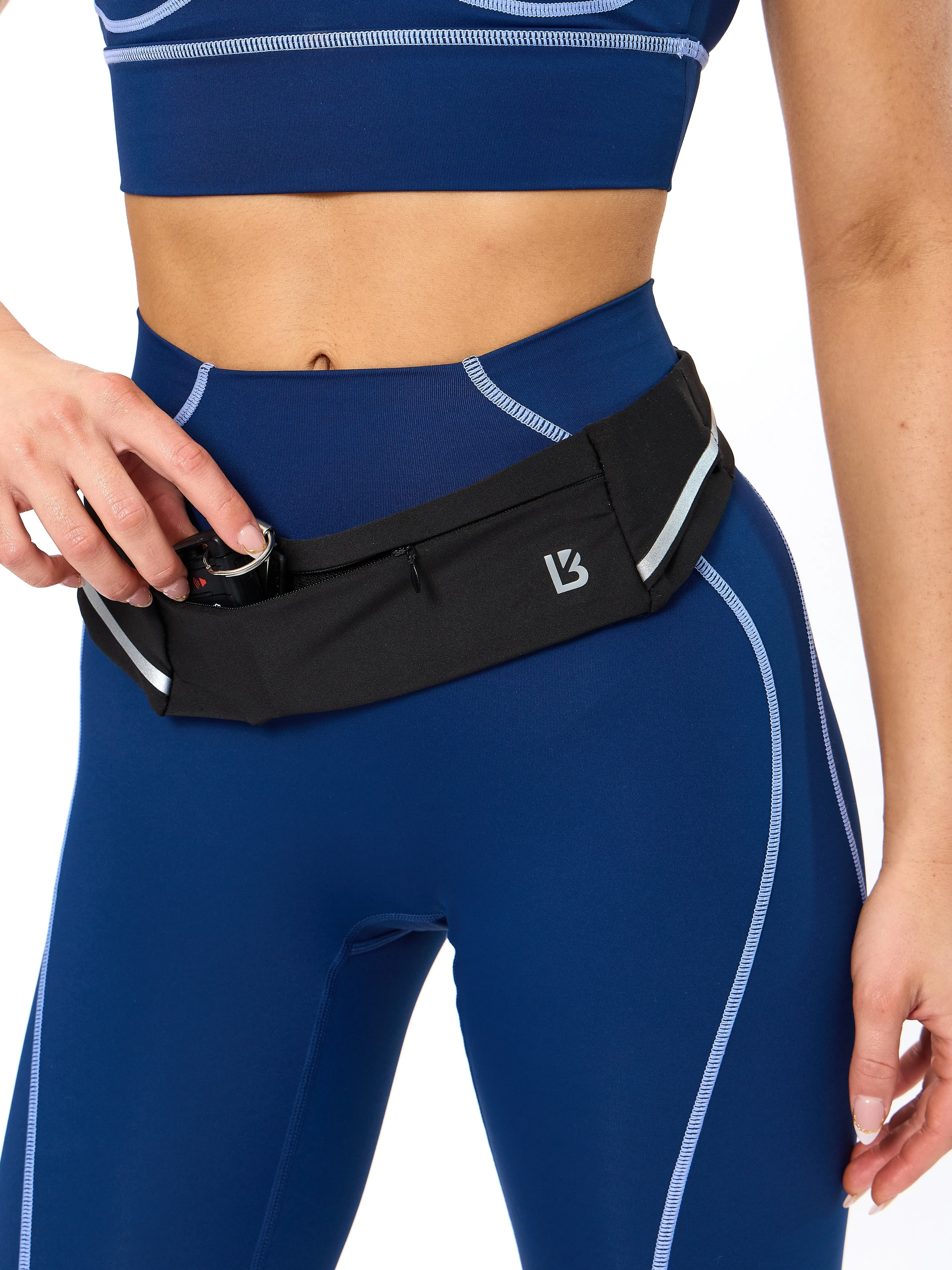 Story Running Belt - Onyx Black sold by BuffBunny