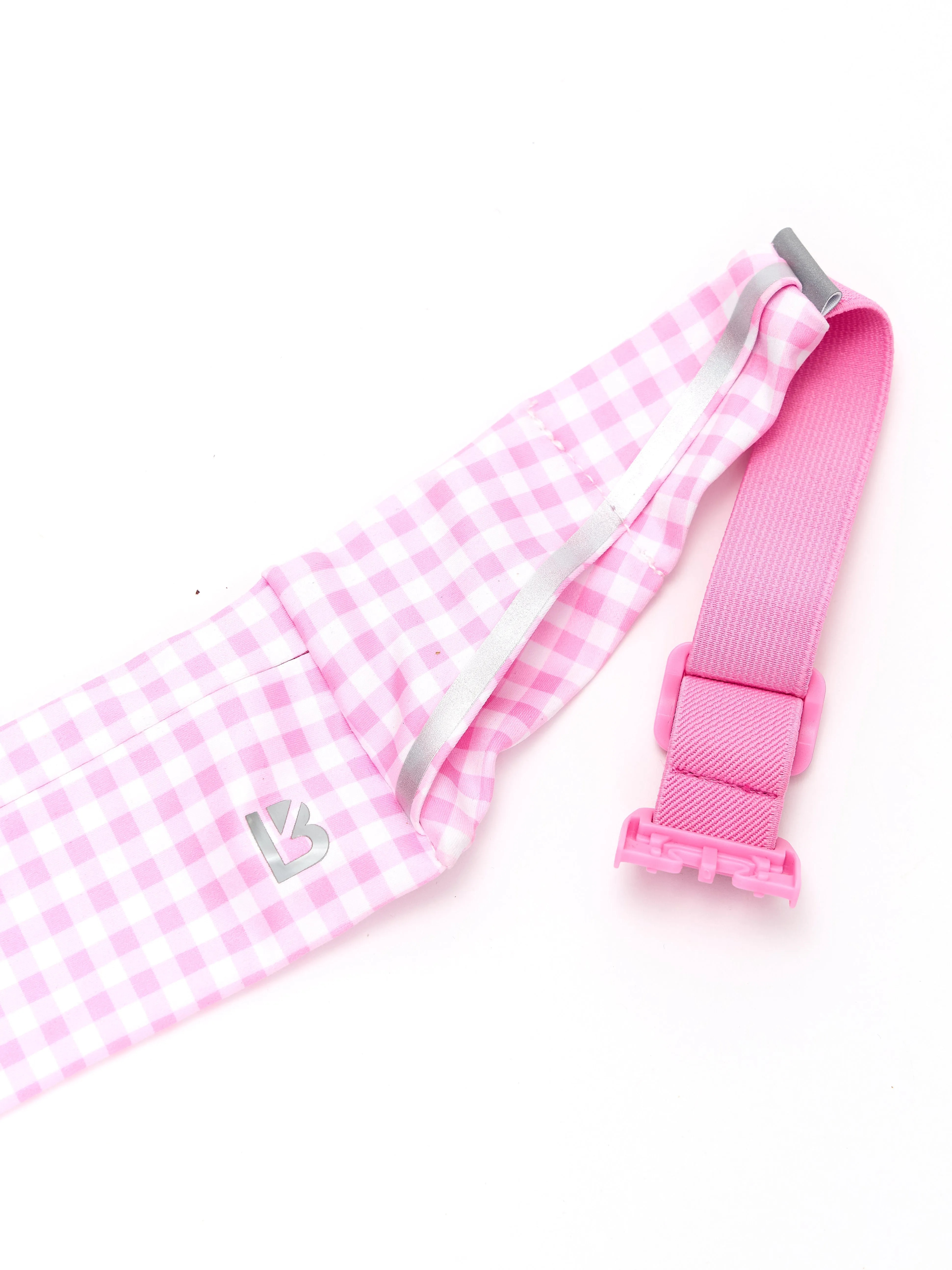 Story Running Belt - Pink Gingham sold by BuffBunny product image thumbnail 3