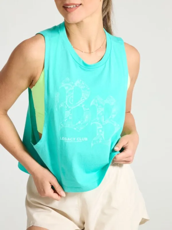 Legacy Crop Tank - Playa sold by BuffBunny