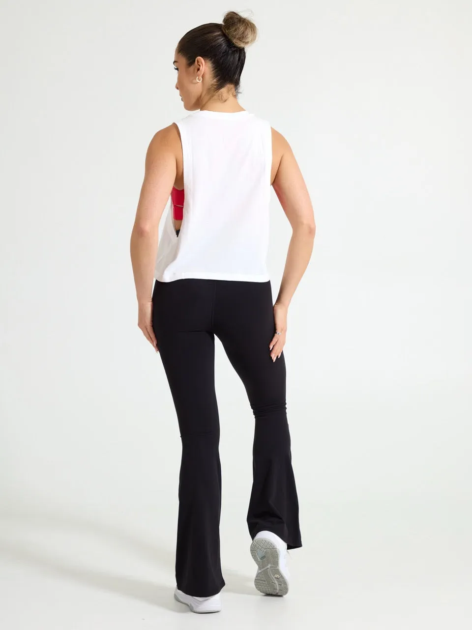 Market Crop Tank - White sold by BuffBunny product image thumbnail 5