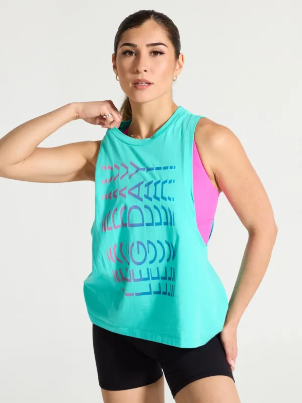 Leg Day Tank - Playa sold by BuffBunny