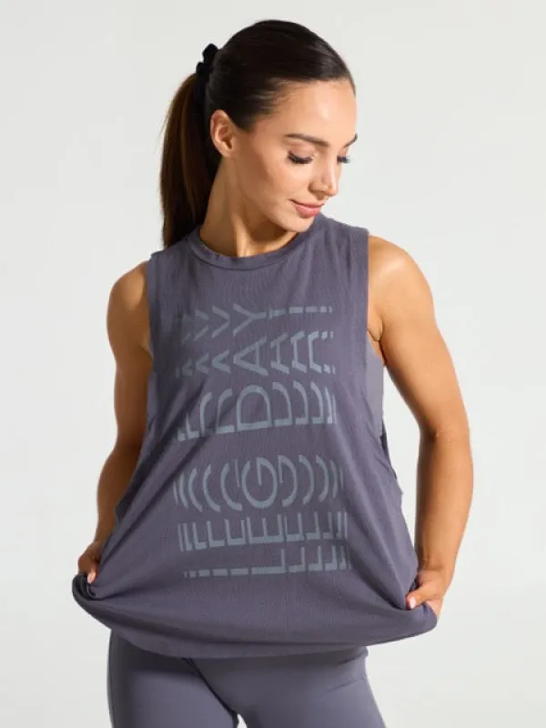 Leg Day Tank - Blue Steel sold by BuffBunny