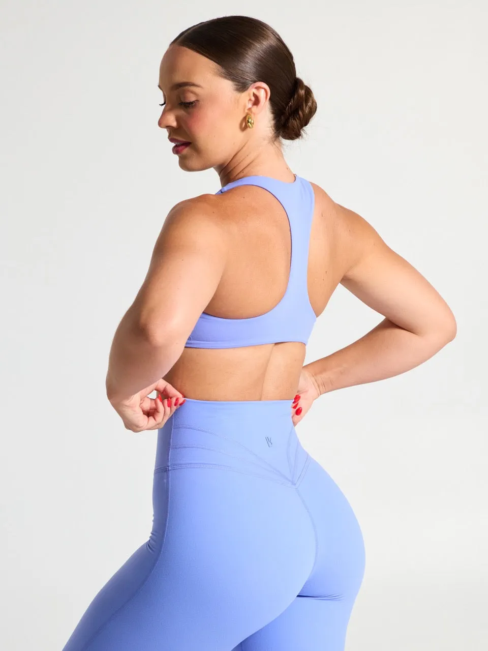 Curve Sports Bra - Azul sold by BuffBunny product image thumbnail 3