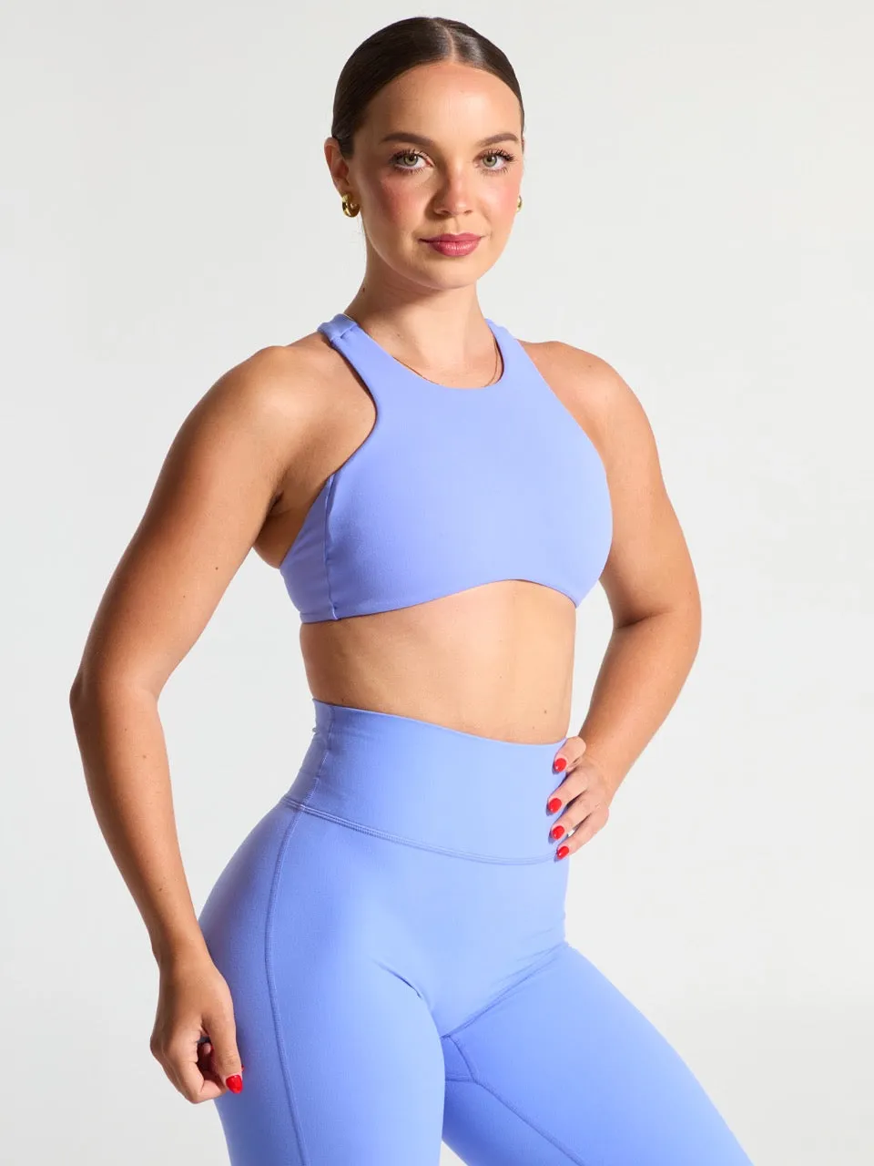 Curve Sports Bra - Azul sold by BuffBunny product image thumbnail 4