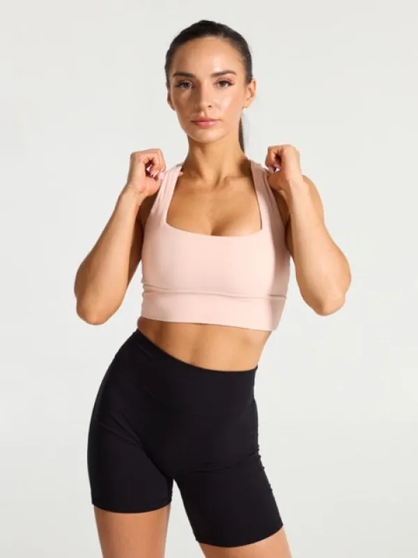 Revolution Sports Bra - Strawberry Milk sold by BuffBunny