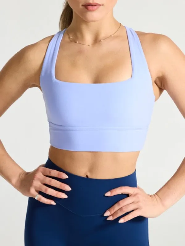 Revolution Sports Bra - Rainwater Blue sold by BuffBunny