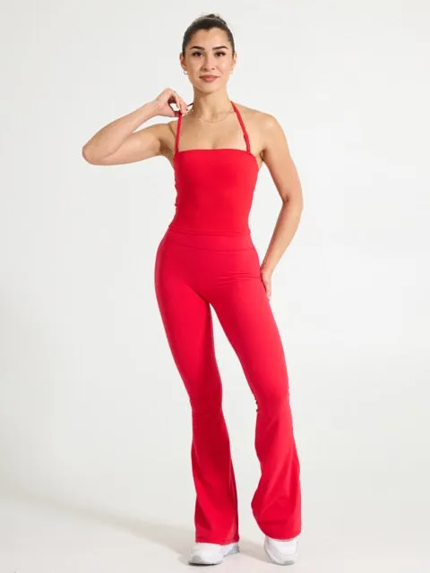 Butter Bandeau Crop - Salsa Red sold by BuffBunny product image thumbnail 5