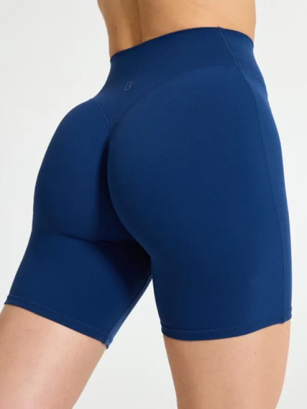 Aggressive Scrunch Short 7" - Indigo Shadow sold by BuffBunny