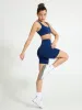Aggressive Scrunch Short 7" - Indigo Shadow sold by BuffBunny