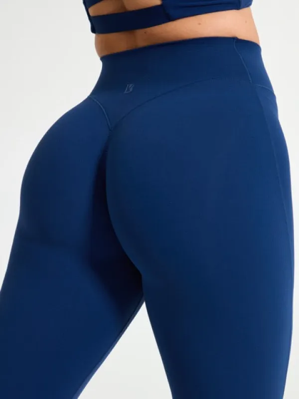 Aggressive Scrunch Legging - Indigo Shadow sold by BuffBunny
