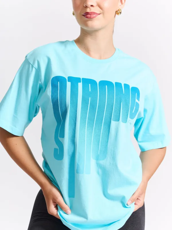 Strong SS Tee - Cotton Candy sold by BuffBunny