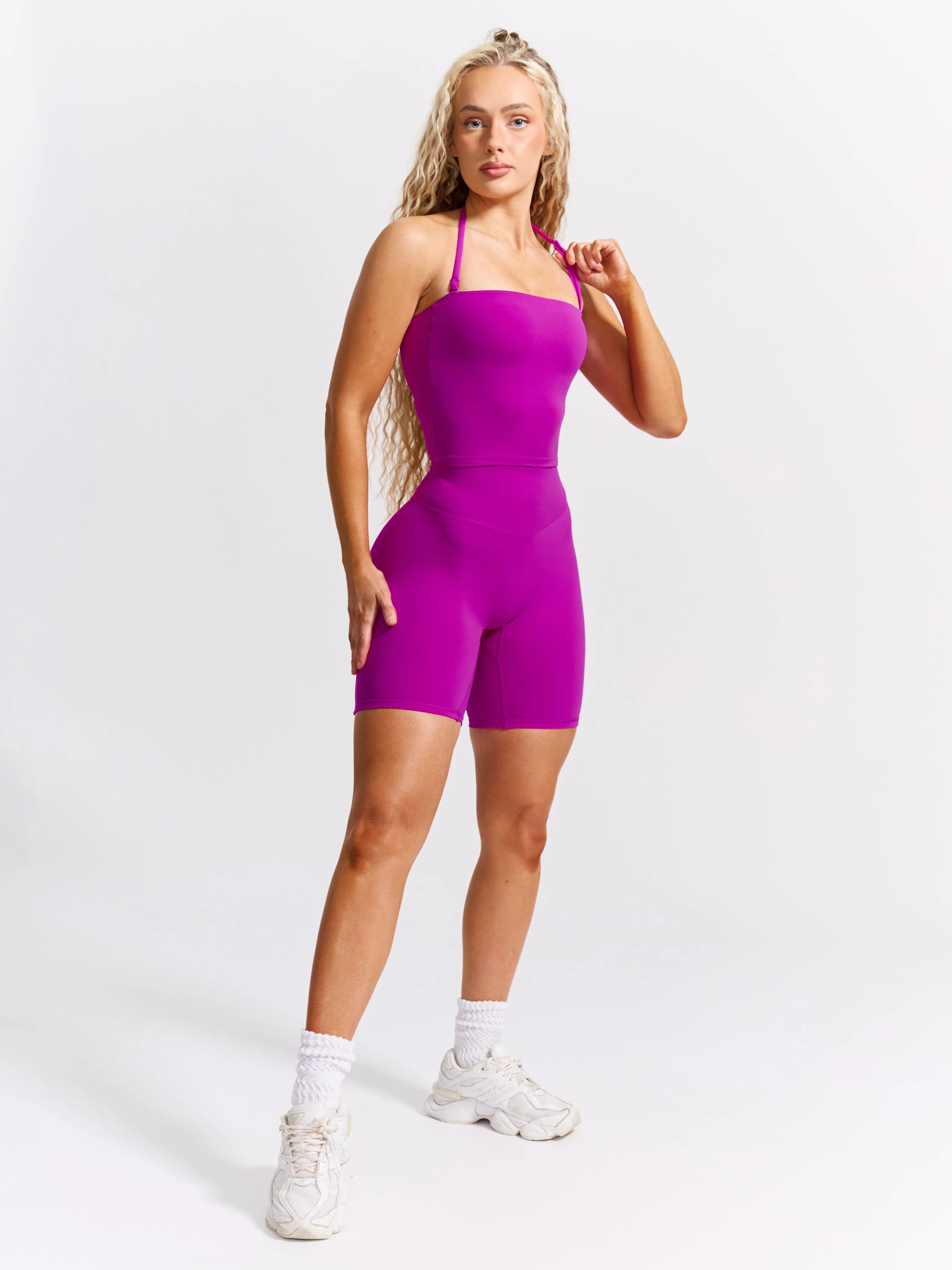 Butter Bandeau Crop - Grape Juice sold by BuffBunny product image thumbnail 2