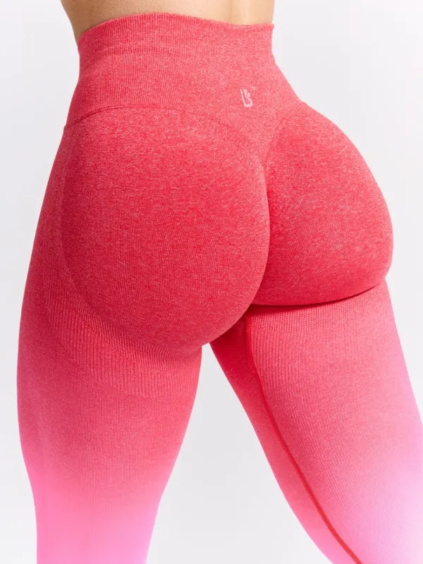 Miracle Seamless Legging - Salsa Ombre sold by BuffBunny