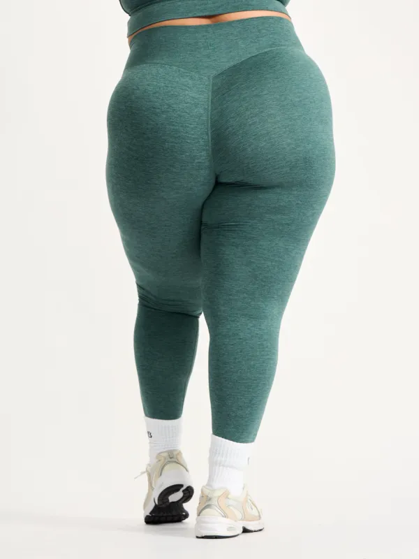 Dream Heathered Legging 26" - Heiress Ivy sold by BuffBunny