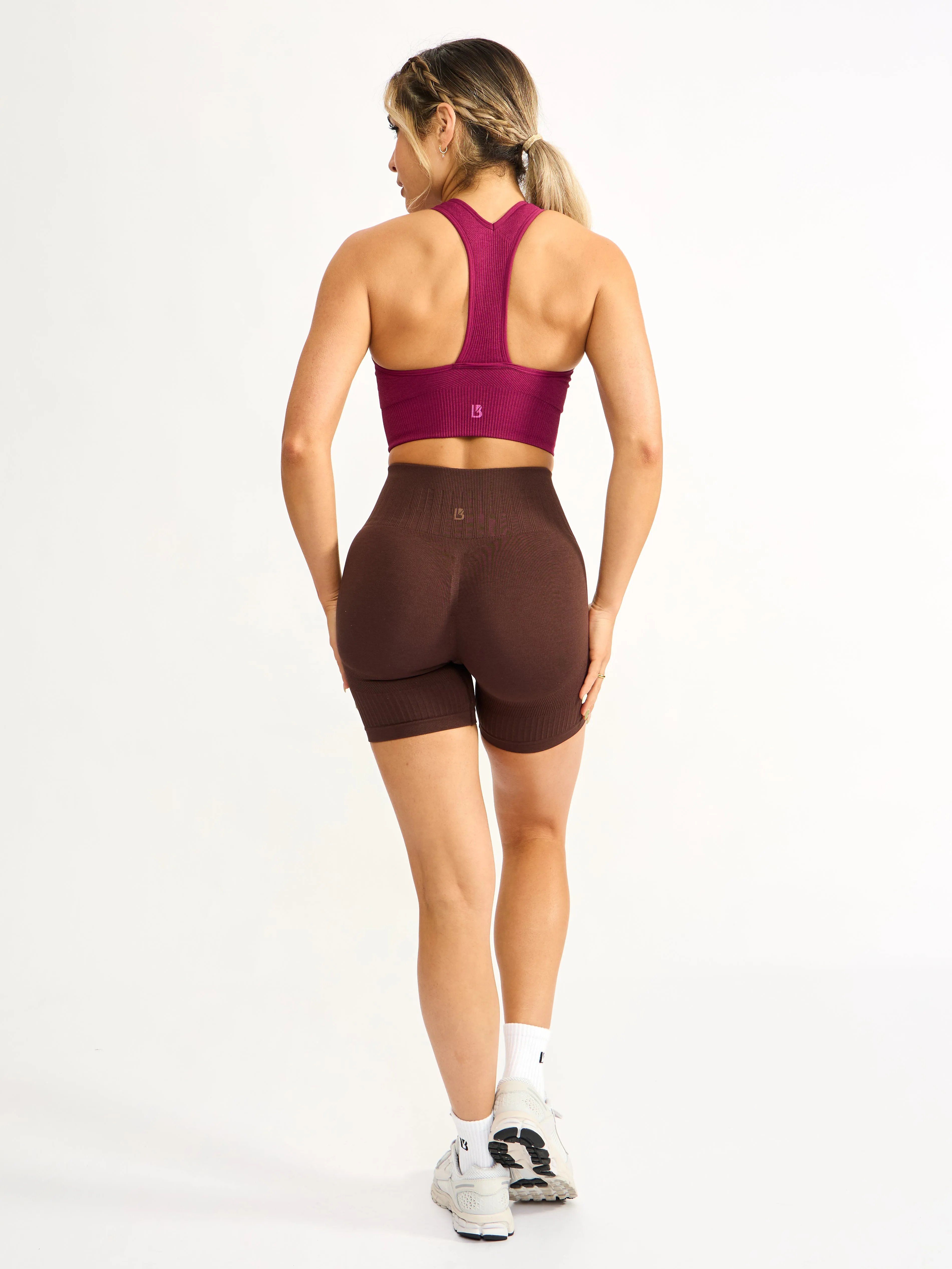 Sphynx Seamless Sports Bra - Empire Rose sold by BuffBunny product image thumbnail 4