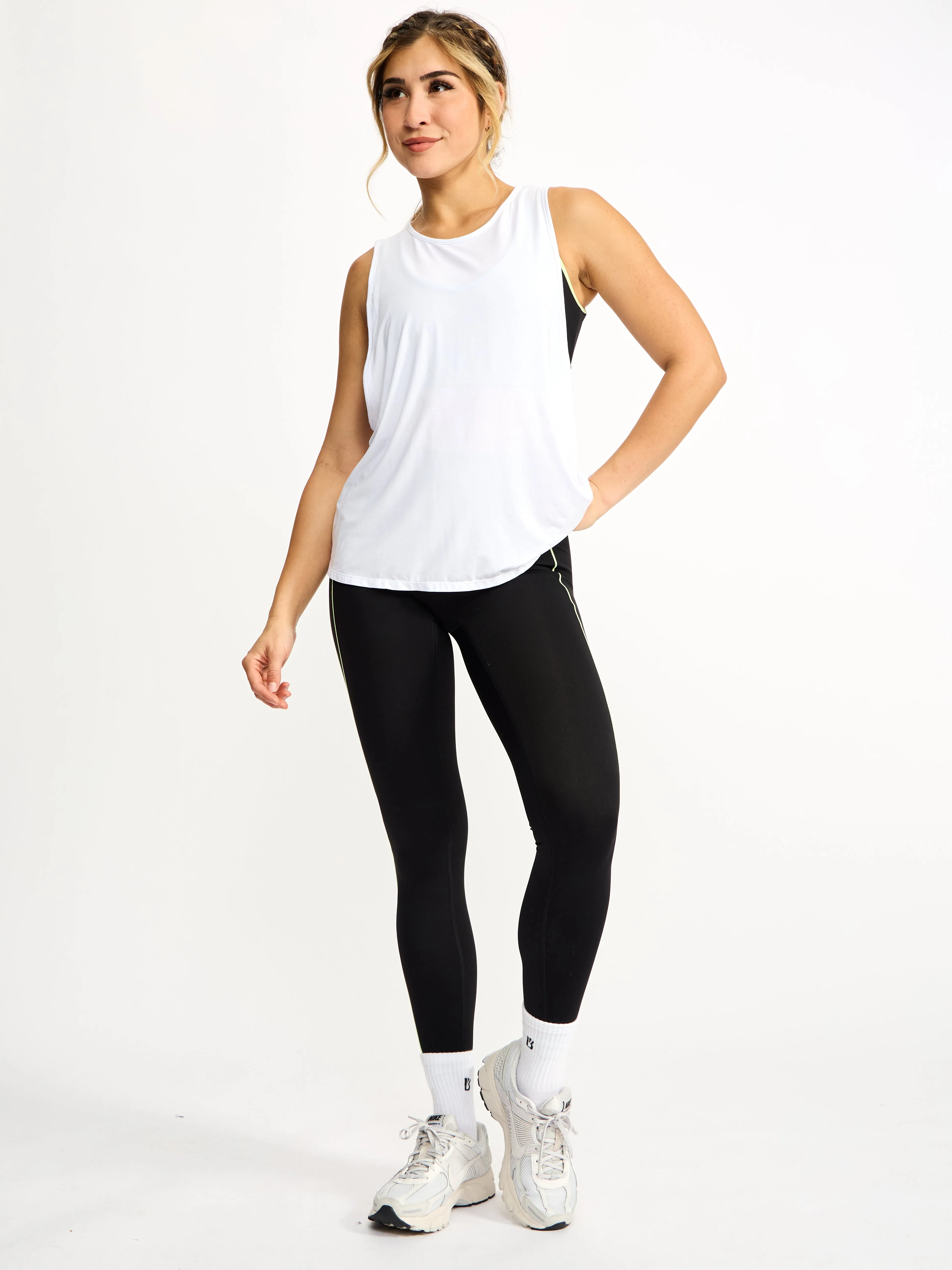 Everyday Airbrush Pocket Legging - Black Multi sold by BuffBunny product image thumbnail 4