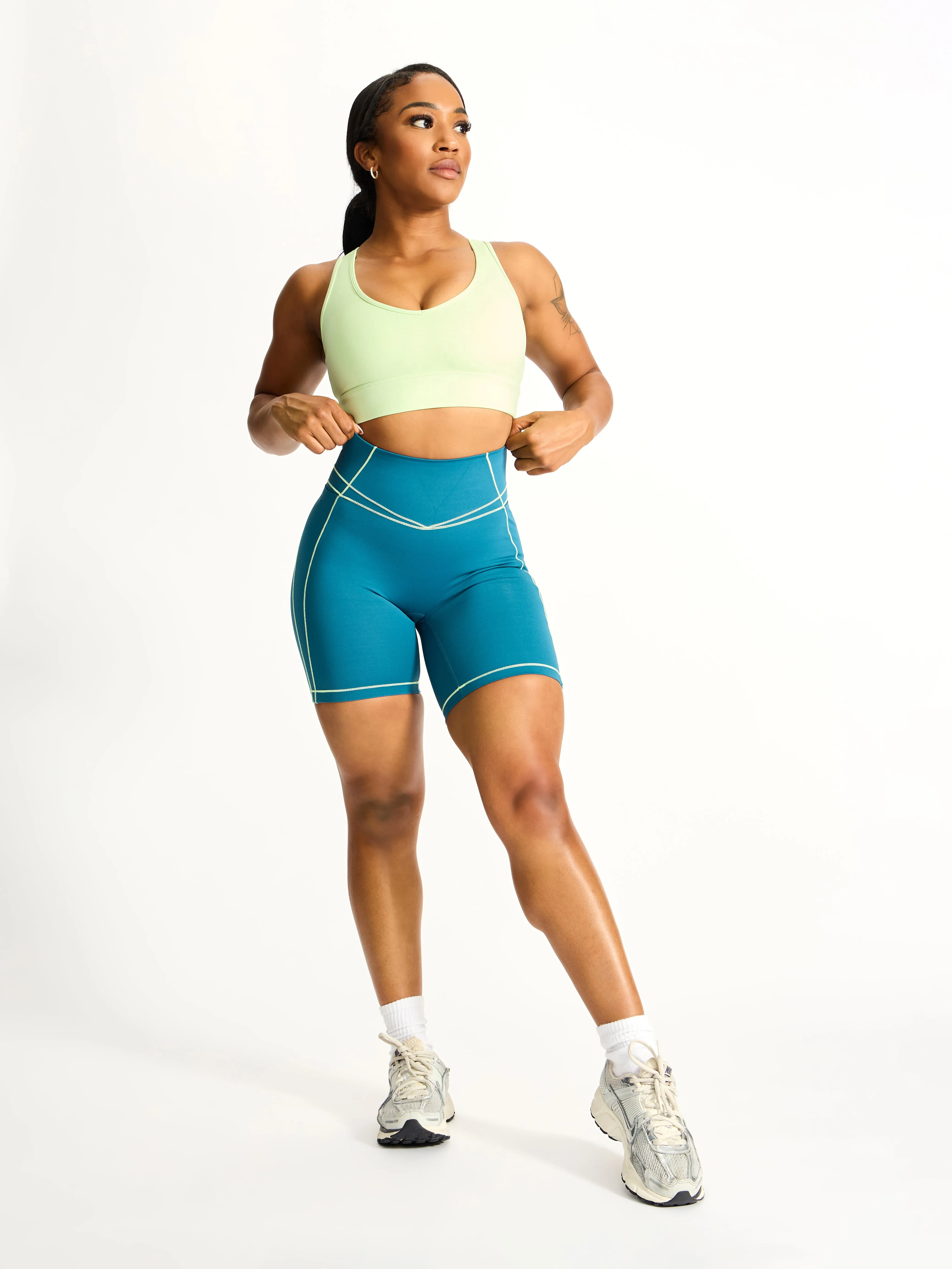 Everyday Airbrush Pocket Short 7" - Nile Multi sold by BuffBunny product image thumbnail 4