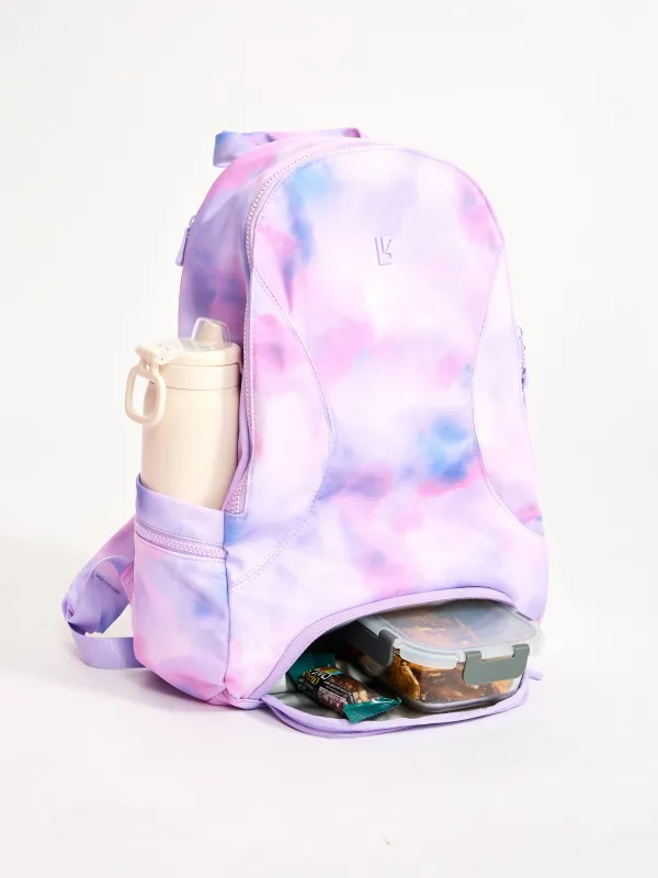 Game Changer Backpack - Purple Swirl Print sold by BuffBunny